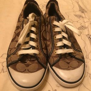 Women’s Coach monogram sneakers